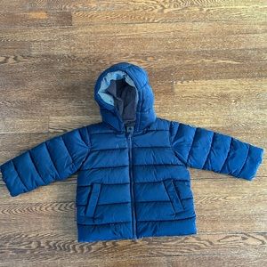 Petit Bateau Navy PufferJacket size 24 months